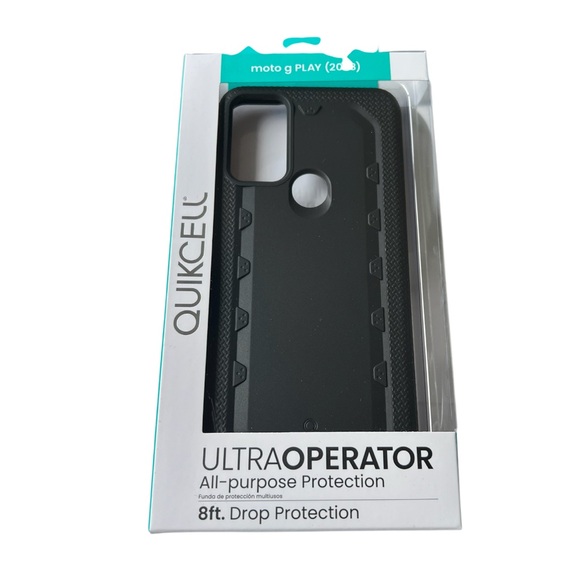 Black Phone Case for Moto G Play (2023) UTRA OPERATOR - Picture 1 of 3